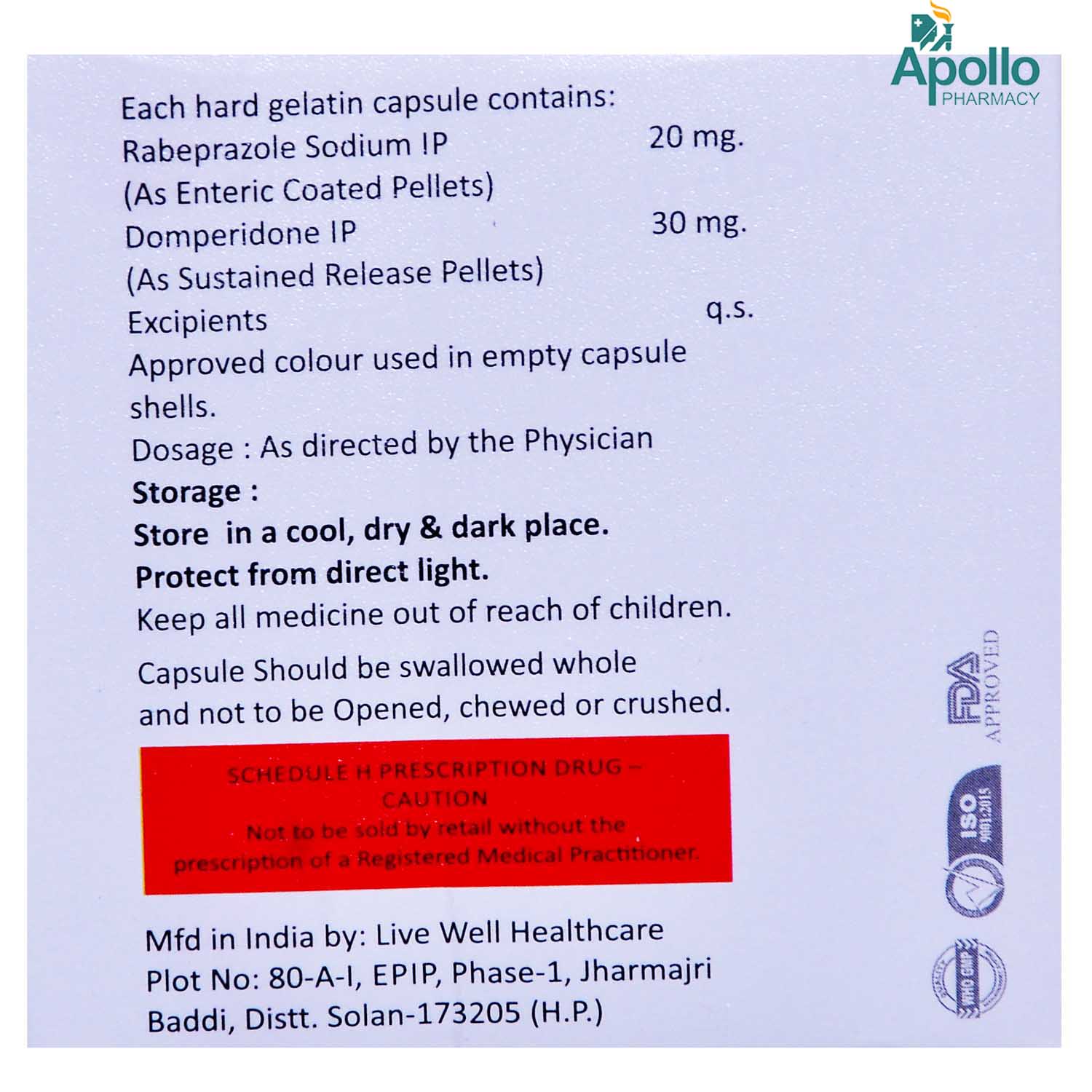 CELERAB DSR CAPSULE 10'S , Pack of 10 CAPSULES CELERAB DSR CAPSULE 10'S , Pack of 10 CAPSULES