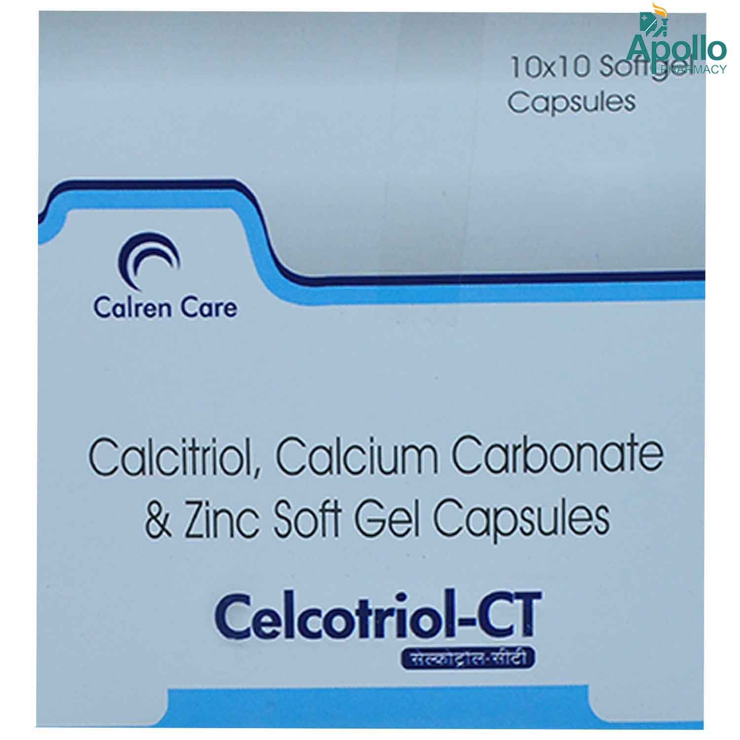 Celcotriol CT Tablet 10's, Pack of 10 TabletS Celcotriol CT Tablet 10's, Pack of 10 TabletS