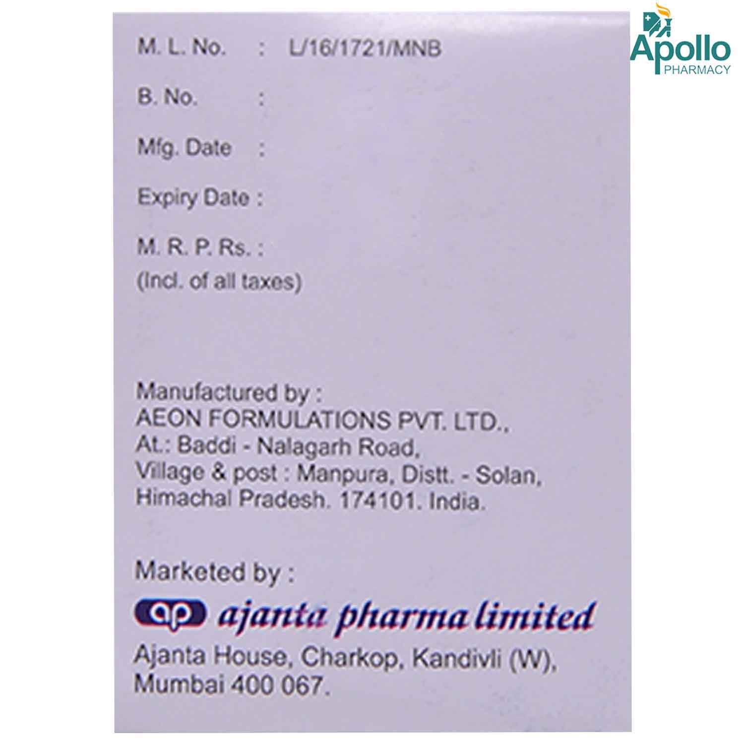 Celavi O 10 mg/20 mg Tablet 15's, Pack of 15 TABLETS Celavi O 10 mg/20 mg Tablet 15's, Pack of 15 TABLETS