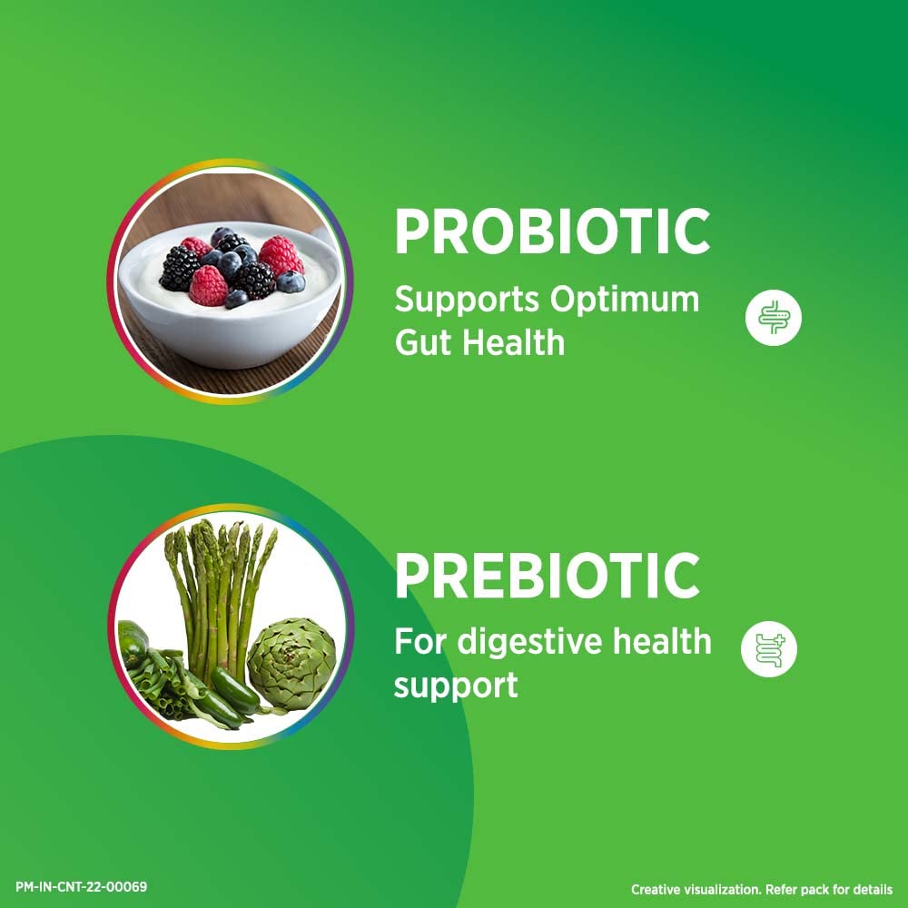 Centrum Digestive Balance Strawberry Flavour with Probiotic & Prebiotic, 30 Gummies, Pack of 1 Centrum Digestive Balance Strawberry Flavour with Probiotic & Prebiotic, 30 Gummies, Pack of 1