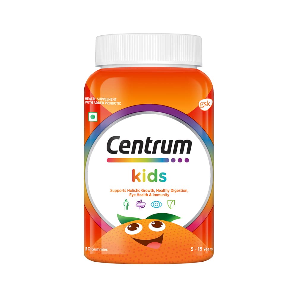 Centrum Multivitamins for 5-15 Years Kids, 30 Gummies, Pack of 1 Centrum Multivitamins for 5-15 Years Kids, 30 Gummies, Pack of 1