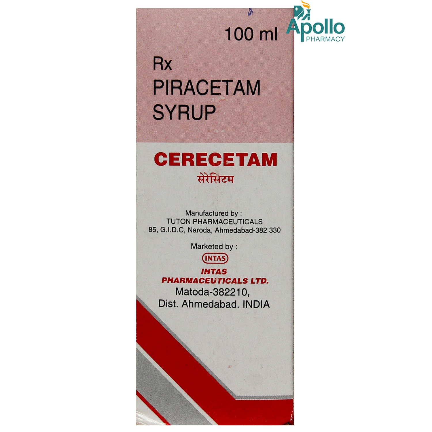 Cerecetam Syrup 100 ml, Pack of 1 Syrup Cerecetam Syrup 100 ml, Pack of 1 Syrup