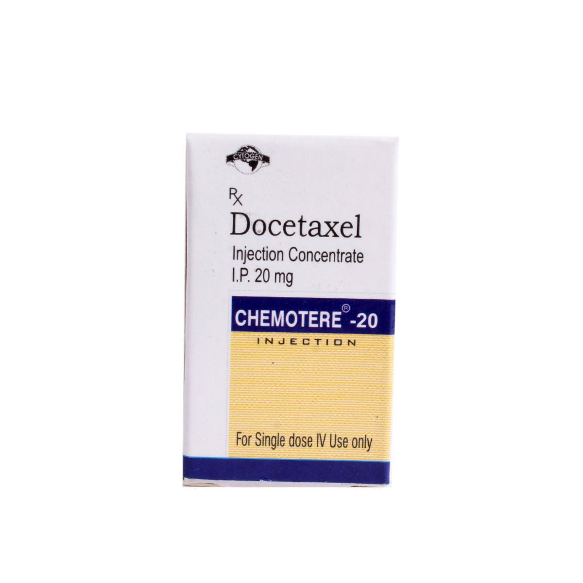 Chemotere * 20Mg/0.5Ml Inj, Pack of 1 Injection Chemotere * 20Mg/0.5Ml Inj, Pack of 1 Injection