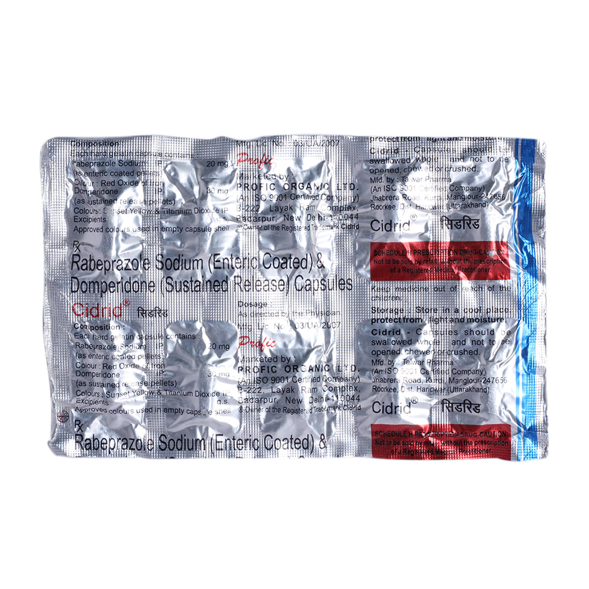 Cidrid Capsule 10's, Pack of 10 Cidrid Capsule 10's, Pack of 10