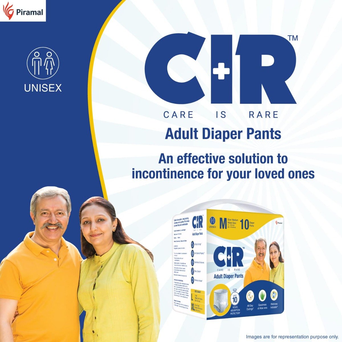CIR Adult Diaper Pants Medium, 10 Count, Pack of 1 CIR Adult Diaper Pants Medium, 10 Count, Pack of 1