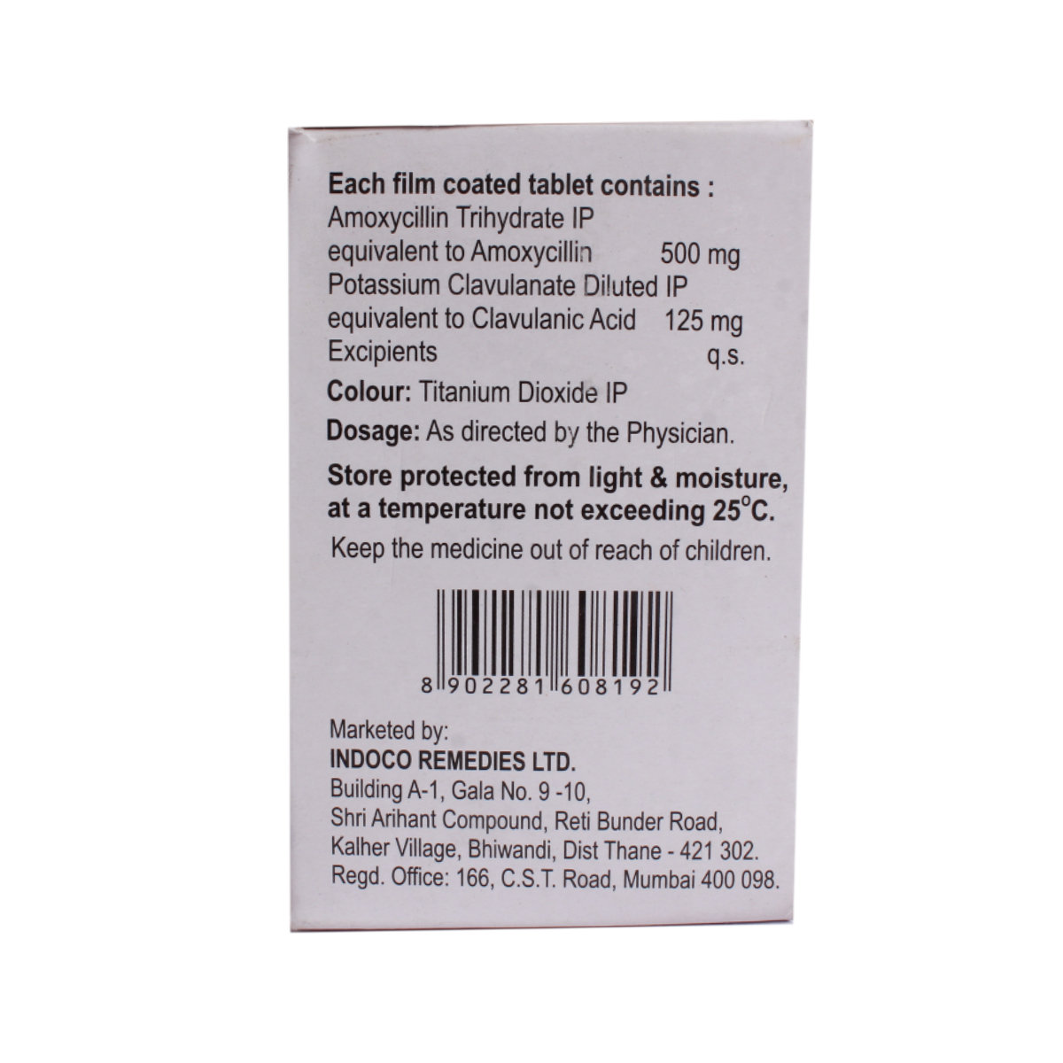 Clamchek 625mg Tablet 10's, Pack of 10 TabletS Clamchek 625mg Tablet 10's, Pack of 10 TabletS