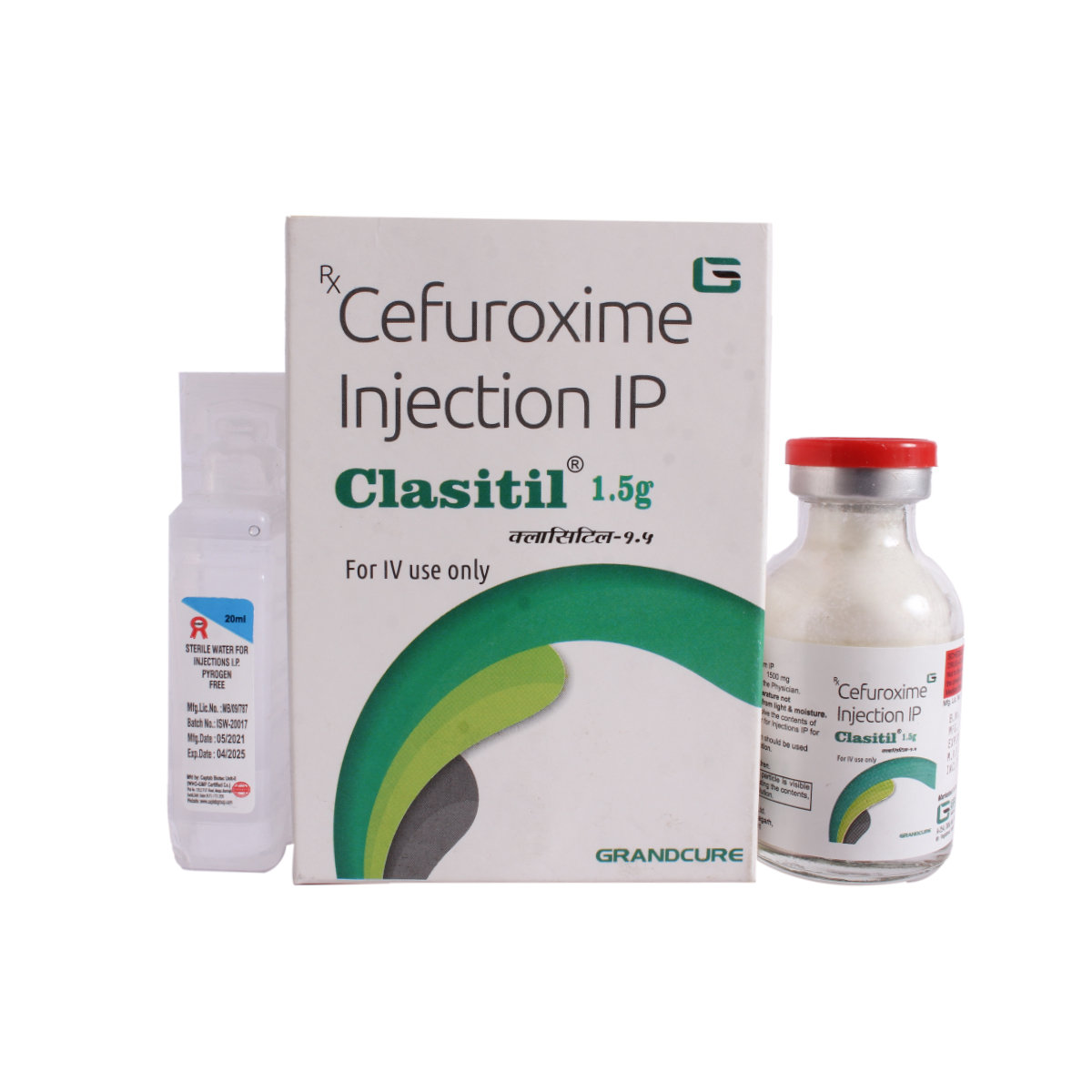 Clasitil 1.5 gm Injection 1's, Pack of 1 Injection Clasitil 1.5 gm Injection 1's, Pack of 1 Injection
