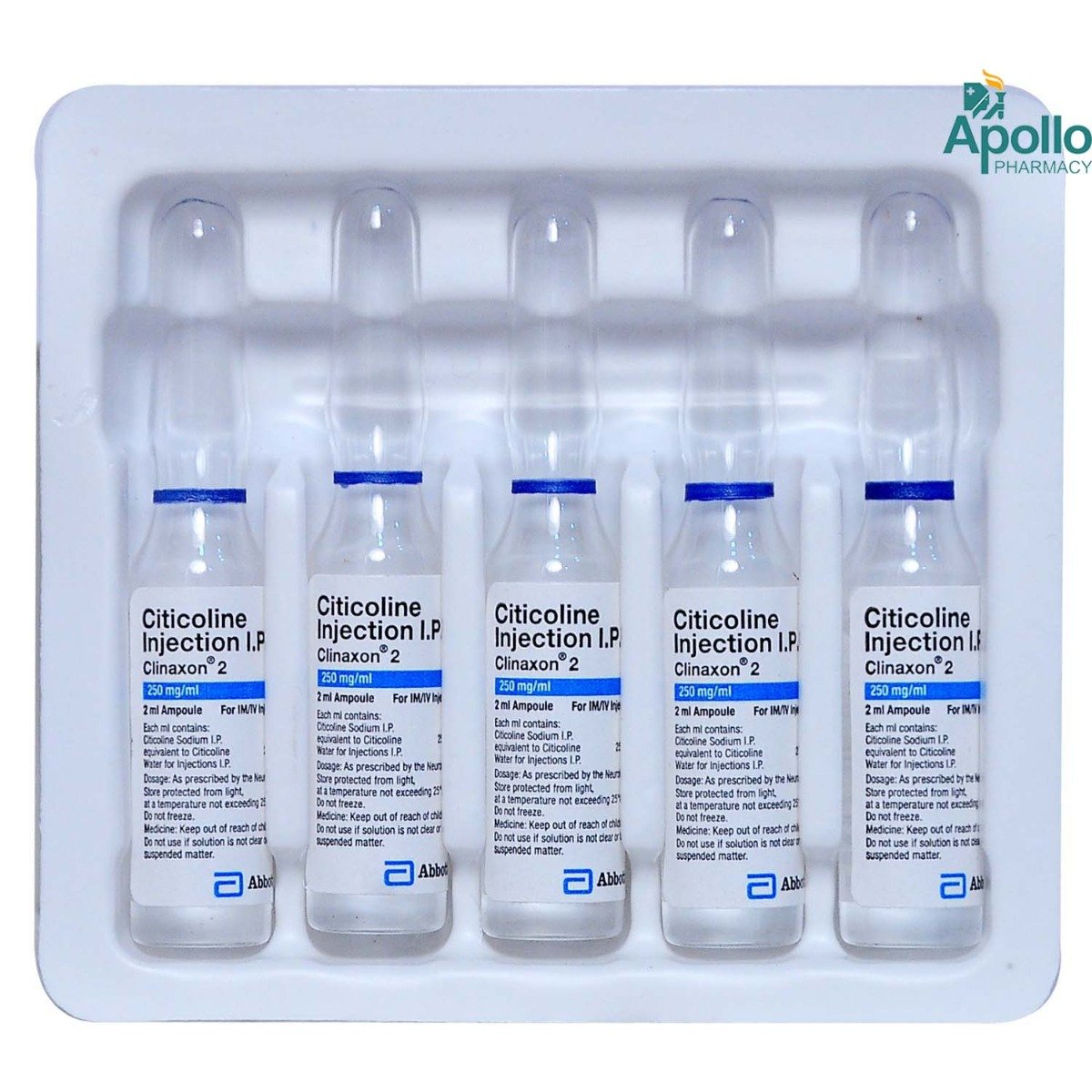 CLINAXON 250MG/ML INJECTION 2ML, Pack of 1 Injection CLINAXON 250MG/ML INJECTION 2ML, Pack of 1 Injection