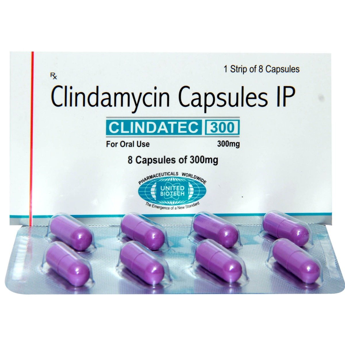 Clindatec 300 mg Capsule 8's, Pack of 8 CapsuleS Clindatec 300 mg Capsule 8's, Pack of 8 CapsuleS