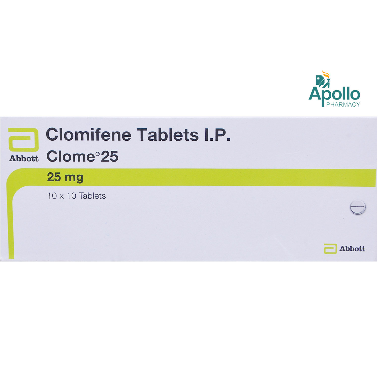 Clome 25mg Tablet 10's, Pack of 10 TABLETS Clome 25mg Tablet 10's, Pack of 10 TABLETS