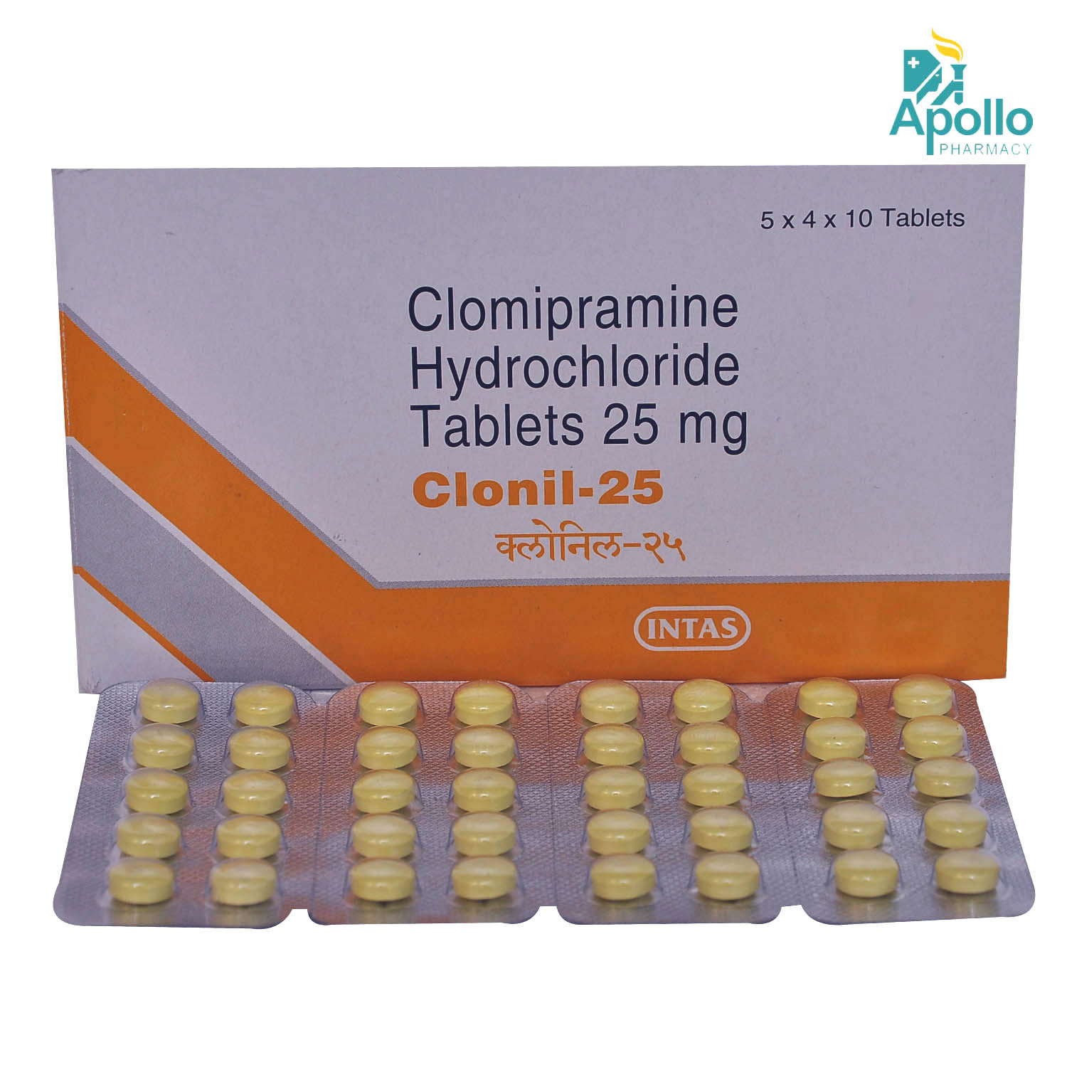 Clonil-25 Tablet 10's, Pack of 10 TABLETS Clonil-25 Tablet 10's, Pack of 10 TABLETS