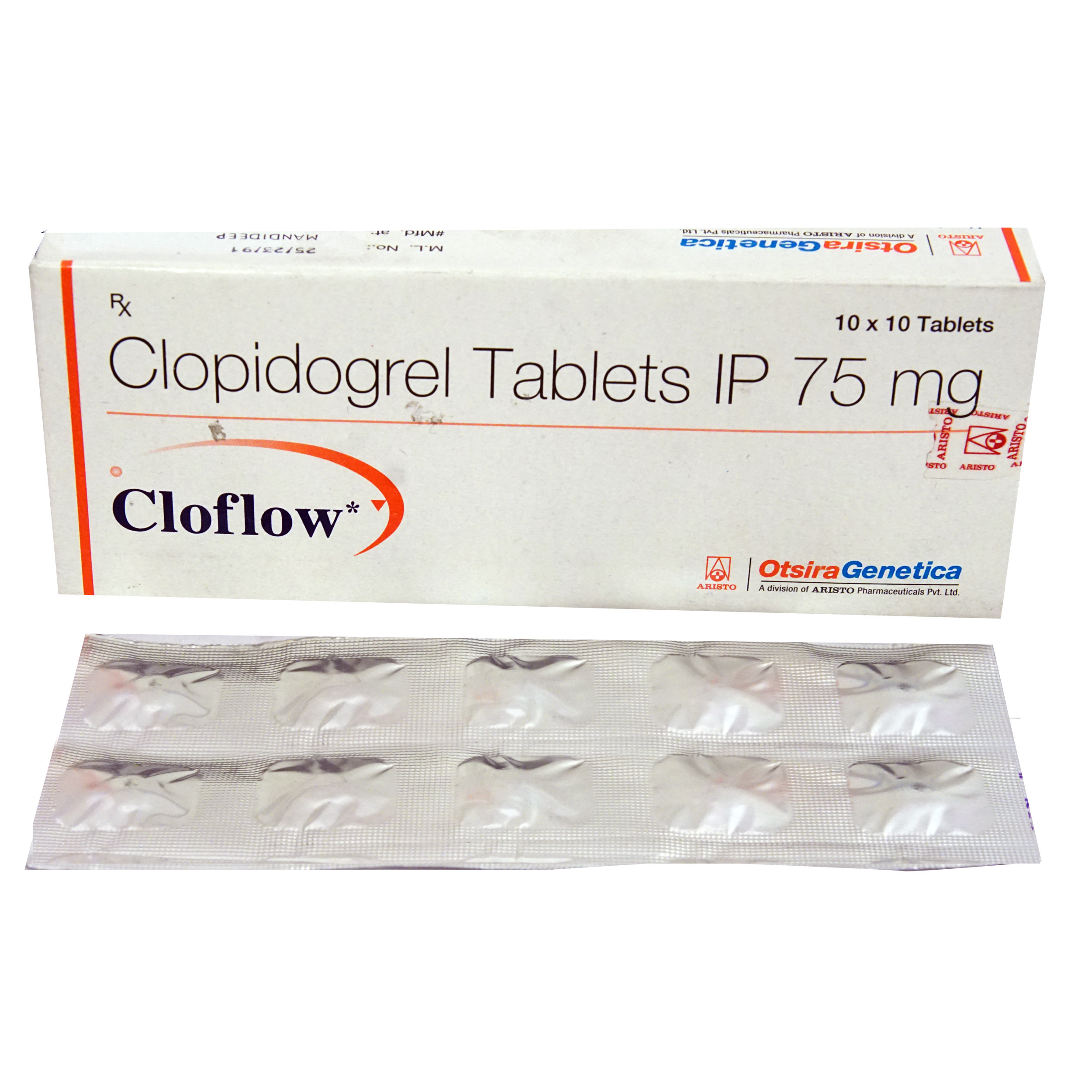 Cloflow Plus 75/75 Capsule 10's, Pack of 10 CapsuleS Cloflow Plus 75/75 Capsule 10's, Pack of 10 CapsuleS