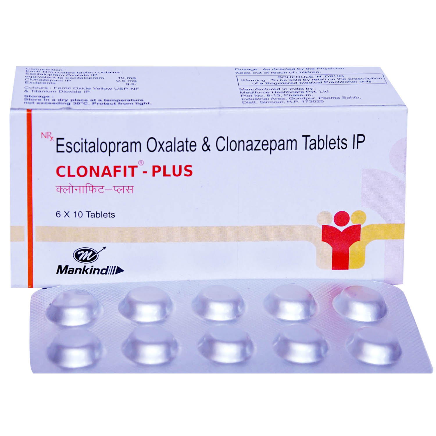 Clonafit Plus Tablet 10's, Pack of 10 TABLETS Clonafit Plus Tablet 10's, Pack of 10 TABLETS