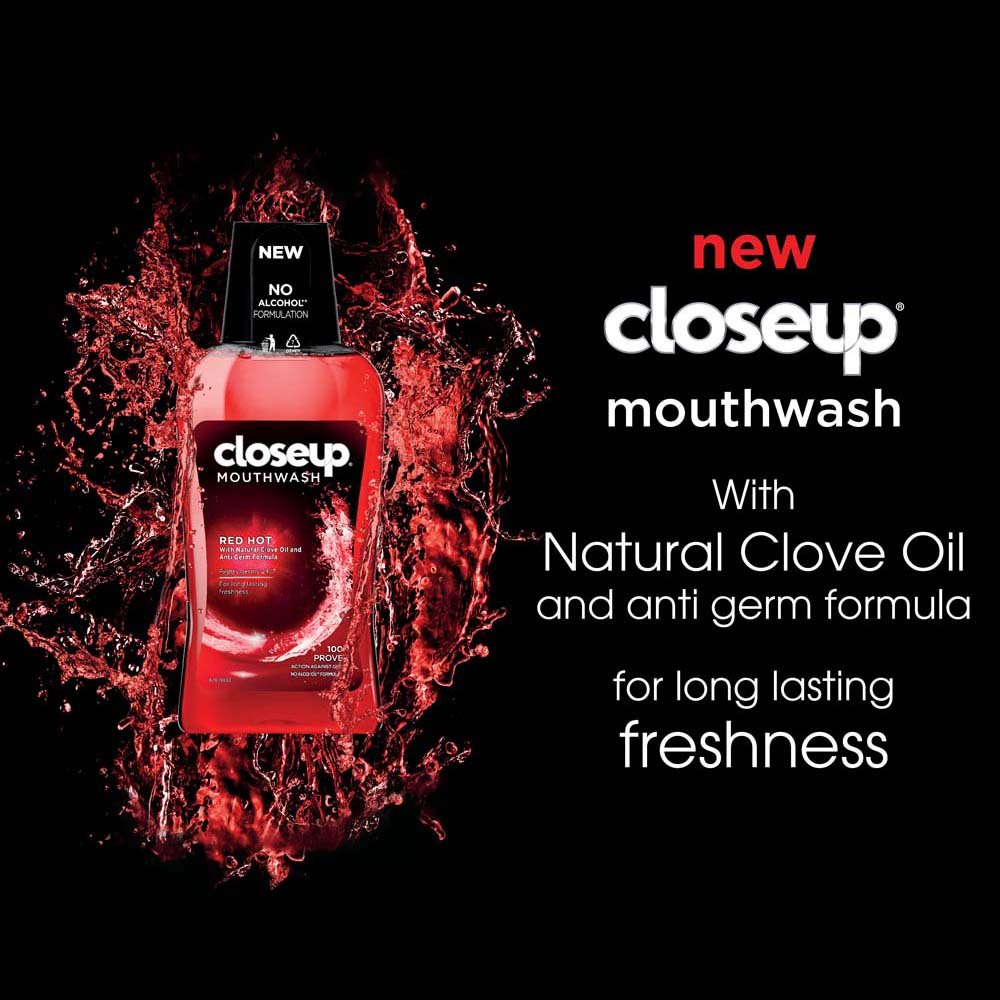 Closeup Red Hot Mouthwash, 250 ml, Pack of 1 Closeup Red Hot Mouthwash, 250 ml, Pack of 1