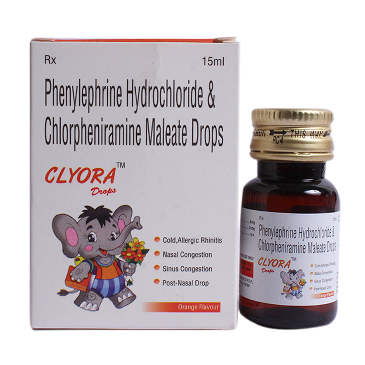 Clyora Orange Drop 15 ml, Pack of 1 Clyora Orange Drop 15 ml, Pack of 1