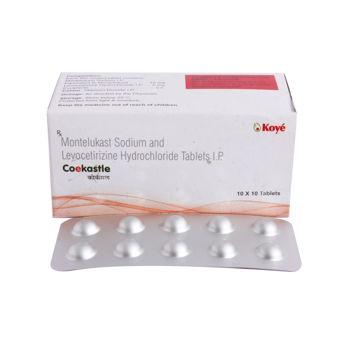 Coekastle Tablet 10's, Pack of 10 TABLETS Coekastle Tablet 10's, Pack of 10 TABLETS