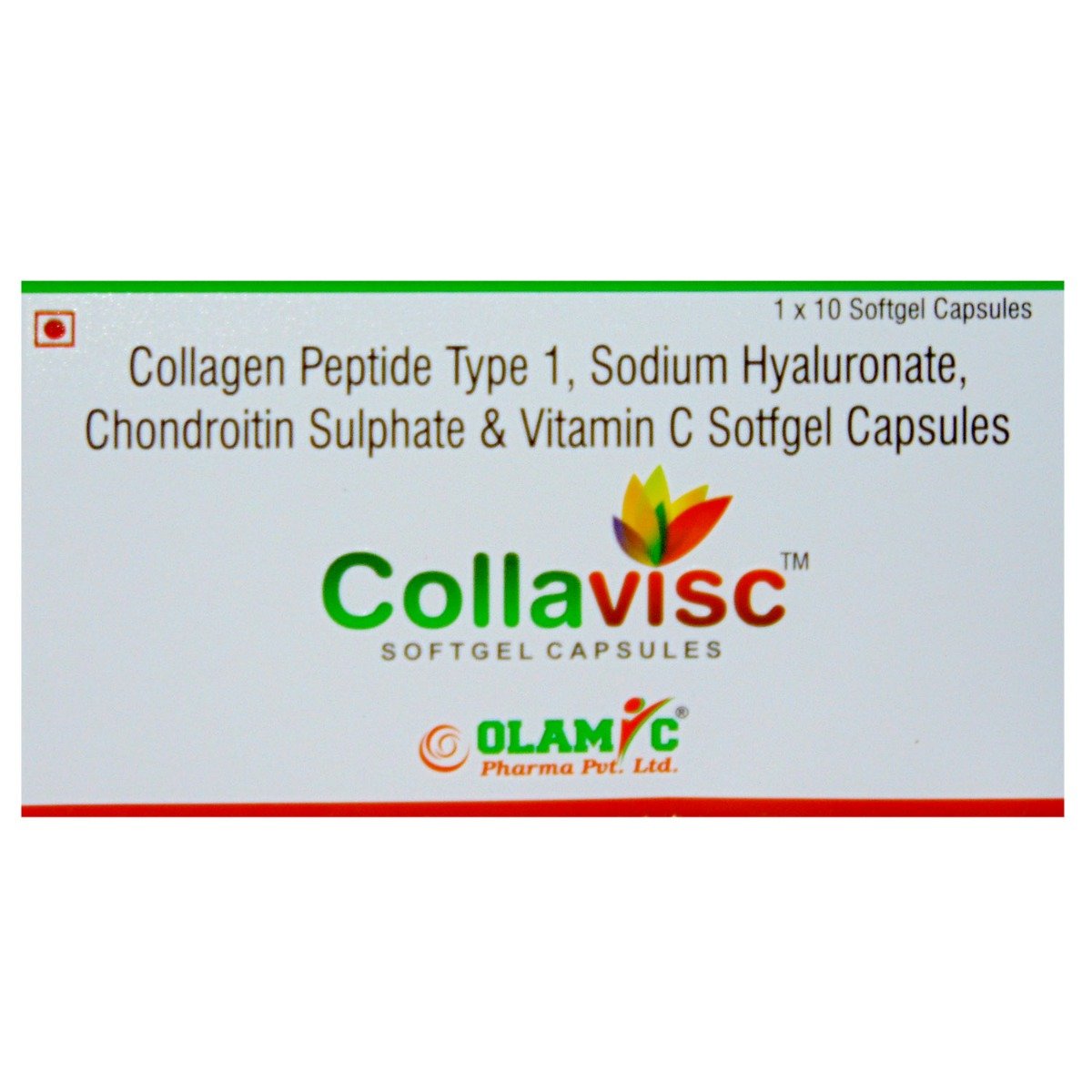 Collavisc Capsule 10's, Pack of 10 CAPSULES Collavisc Capsule 10's, Pack of 10 CAPSULES