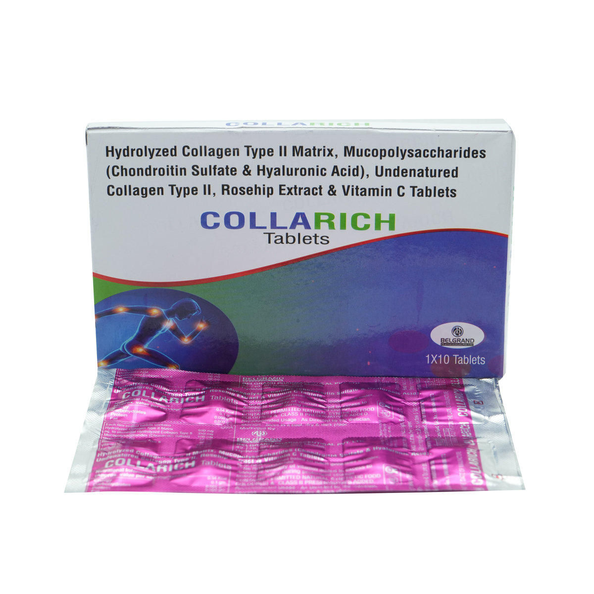 Collarich Tablet 10's, Pack of 10 Collarich Tablet 10's, Pack of 10