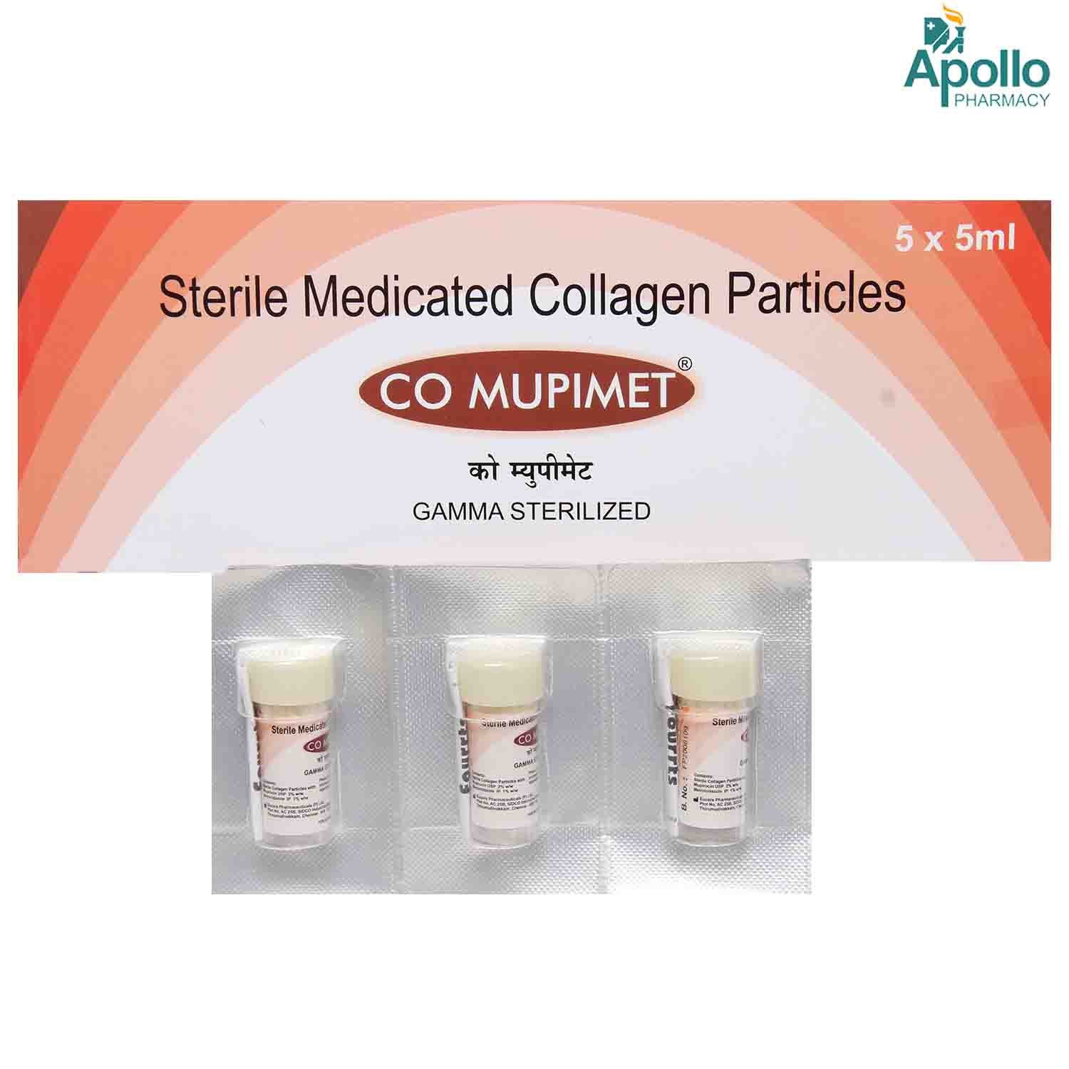 CO Mupimet Collagen Particles 5 ml, Pack of 1 LIQUID CO Mupimet Collagen Particles 5 ml, Pack of 1 LIQUID