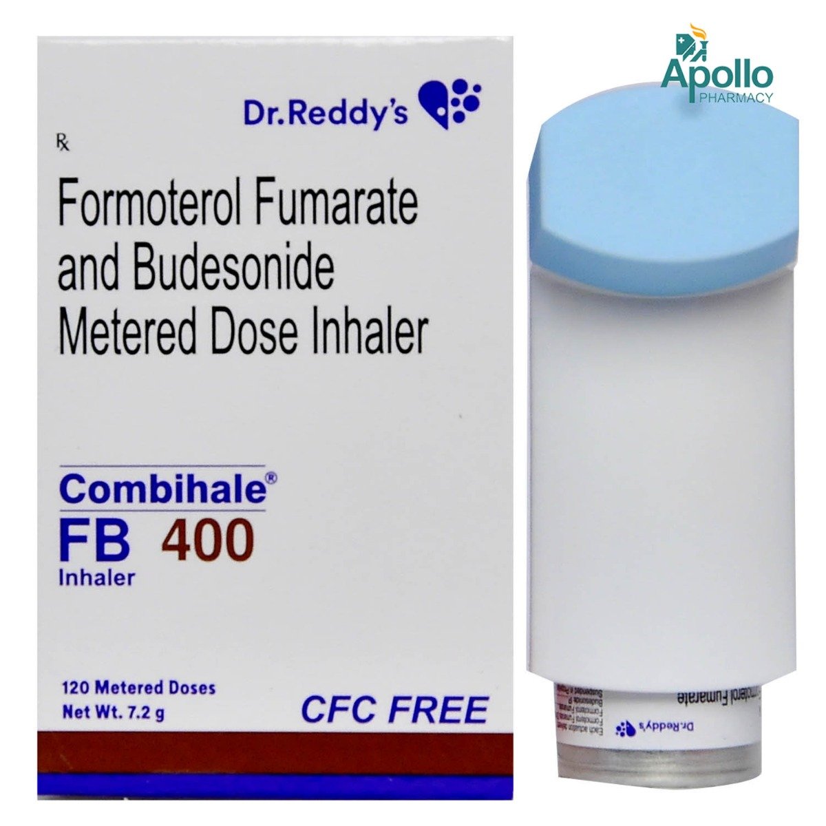 Combihale FB 400 Inhaler 120 mdi, Pack of 1 INHALER Combihale FB 400 Inhaler 120 mdi, Pack of 1 INHALER