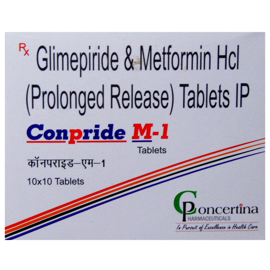 Conpride M1 Tablet 10's, Pack of 10 TabletS Conpride M1 Tablet 10's, Pack of 10 TabletS