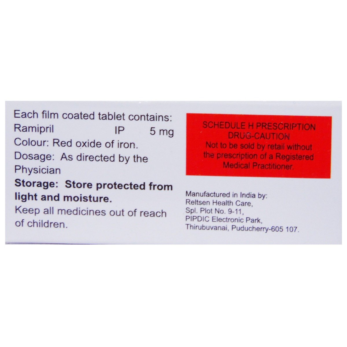 Conram 5 mg Tablet 10's, Pack of 10 TabletS Conram 5 mg Tablet 10's, Pack of 10 TabletS