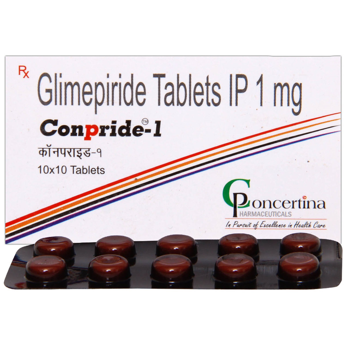 Conpride 1 mg Tablet 10's, Pack of 10 TabletS Conpride 1 mg Tablet 10's, Pack of 10 TabletS