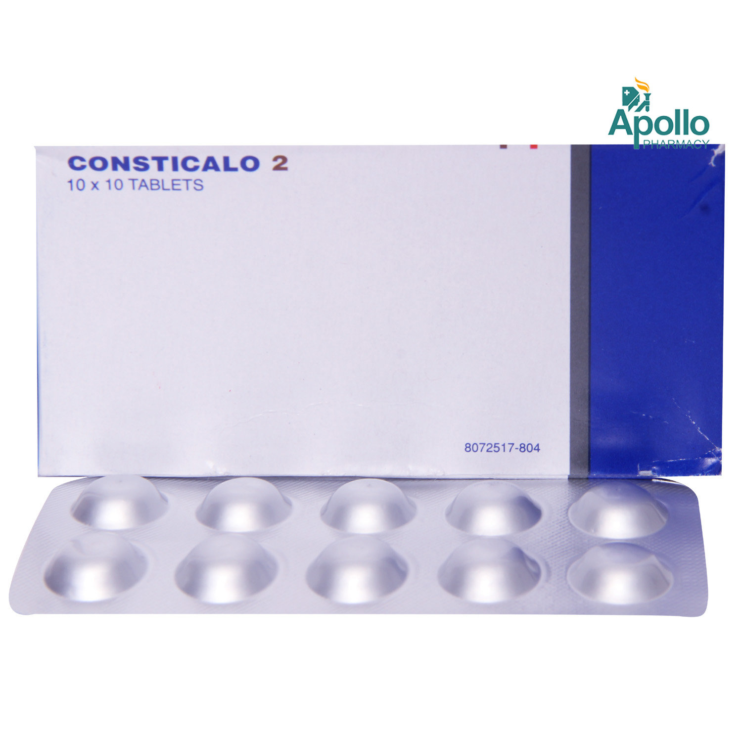 Consticalo 2 Tablet 10's, Pack of 10 TABLETS Consticalo 2 Tablet 10's, Pack of 10 TABLETS