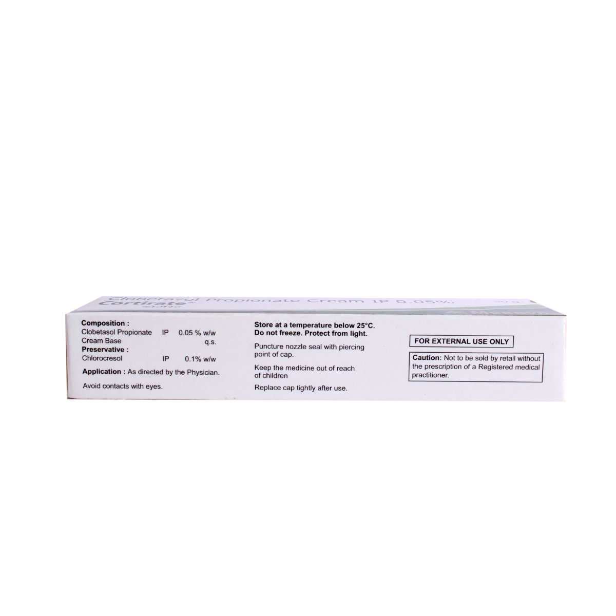 Cortirate Cream 30gm, Pack of 1 Cream Cortirate Cream 30gm, Pack of 1 Cream