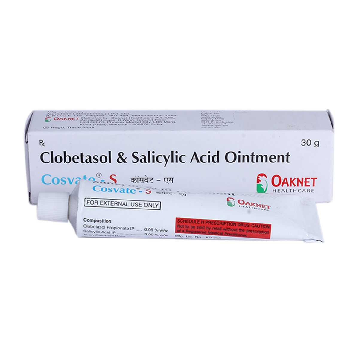 Cosvate-S Ointment 30 gm, Pack of 1 Ointment Cosvate-S Ointment 30 gm, Pack of 1 Ointment