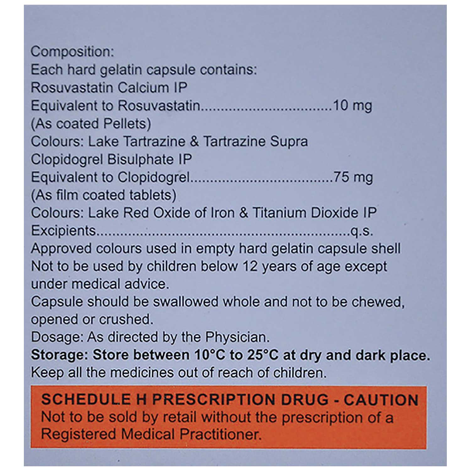 Crevast CV 10 Capsule 10's, Pack of 10 CAPSULES Crevast CV 10 Capsule 10's, Pack of 10 CAPSULES