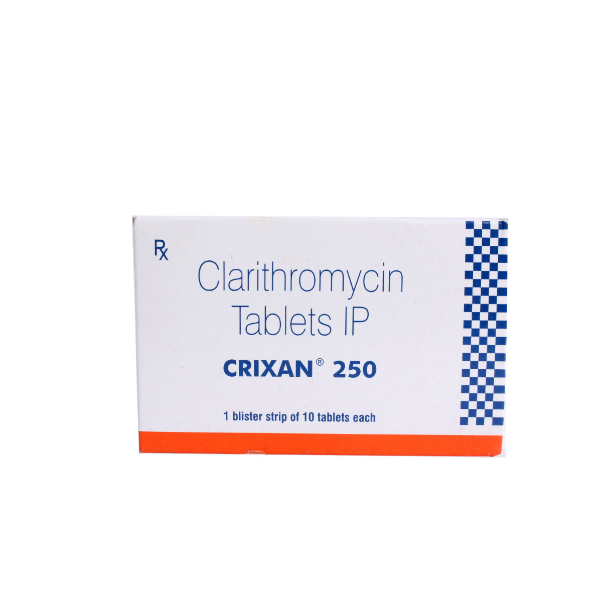 Crixan 250mg Tablet 10's, Pack of 10 TabletS Crixan 250mg Tablet 10's, Pack of 10 TabletS