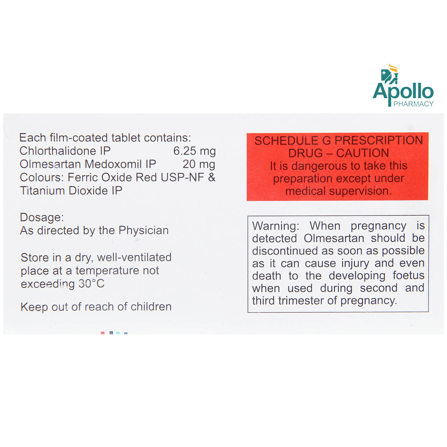 Ctd-C 6.25/10 Tablet 10's, Pack of 10 TabletS Ctd-C 6.25/10 Tablet 10's, Pack of 10 TabletS