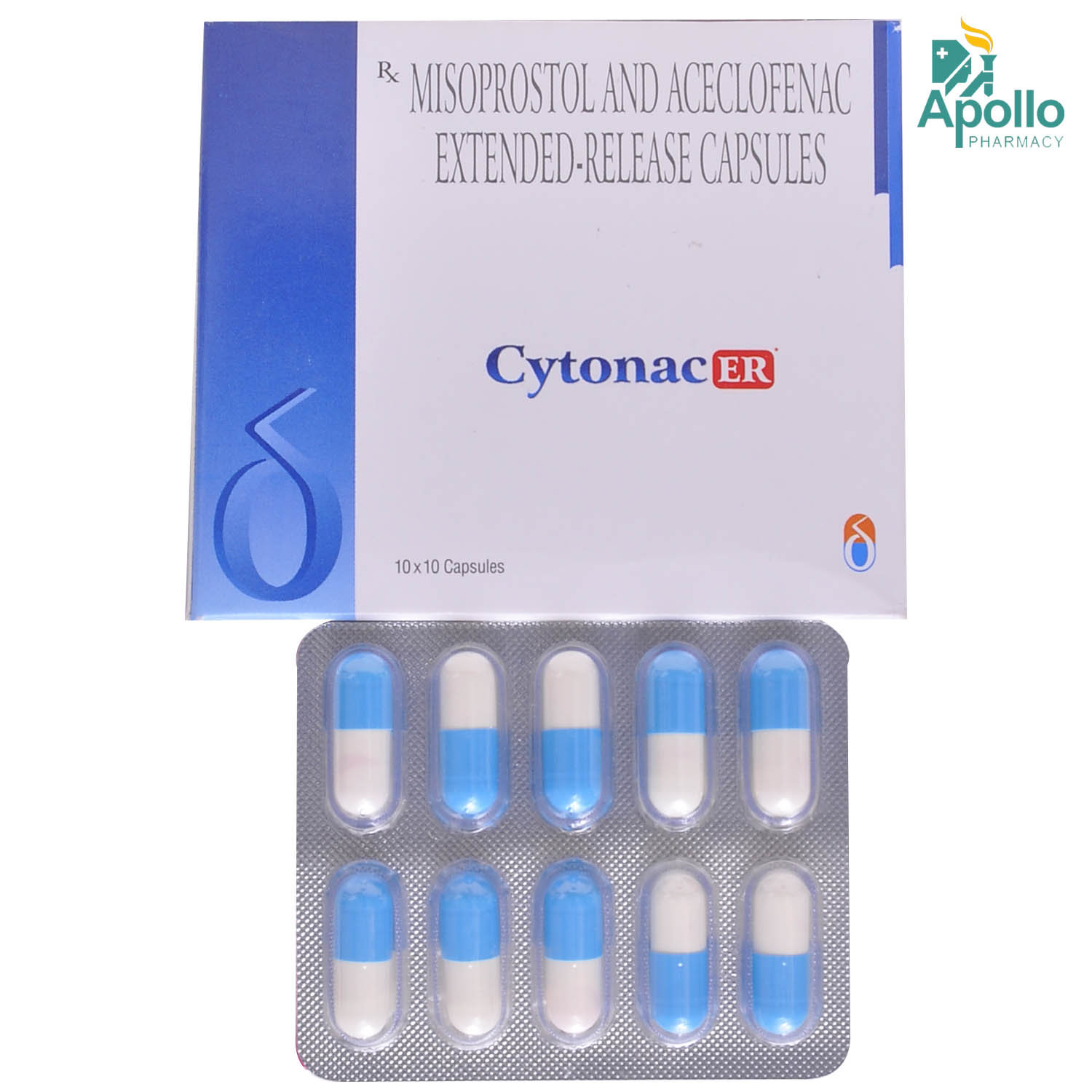 Cytonac ER Capsule 10's, Pack of 10 TABLETS Cytonac ER Capsule 10's, Pack of 10 TABLETS