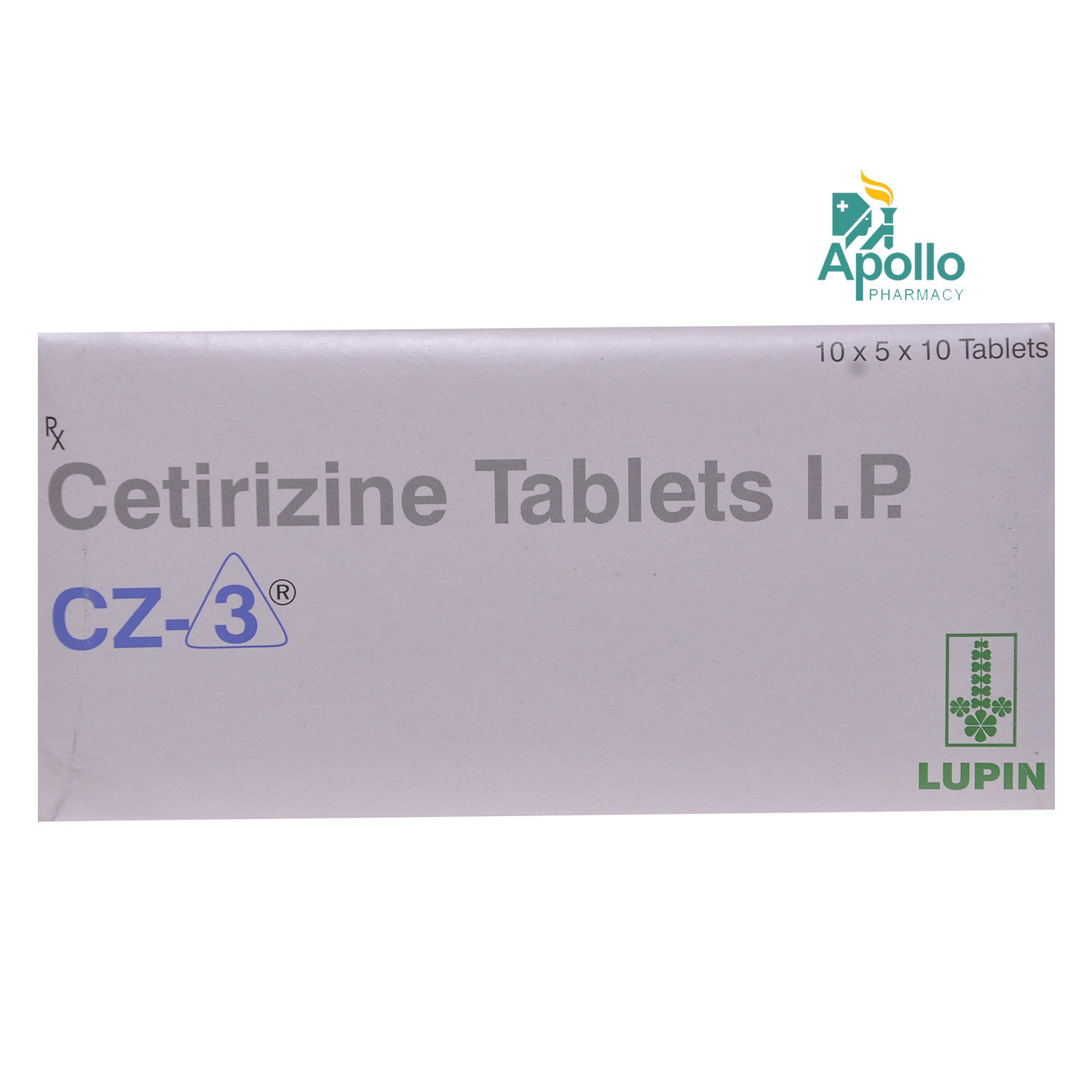 CZ-3 Tablet 10's, Pack of 10 TABLETS CZ-3 Tablet 10's, Pack of 10 TABLETS