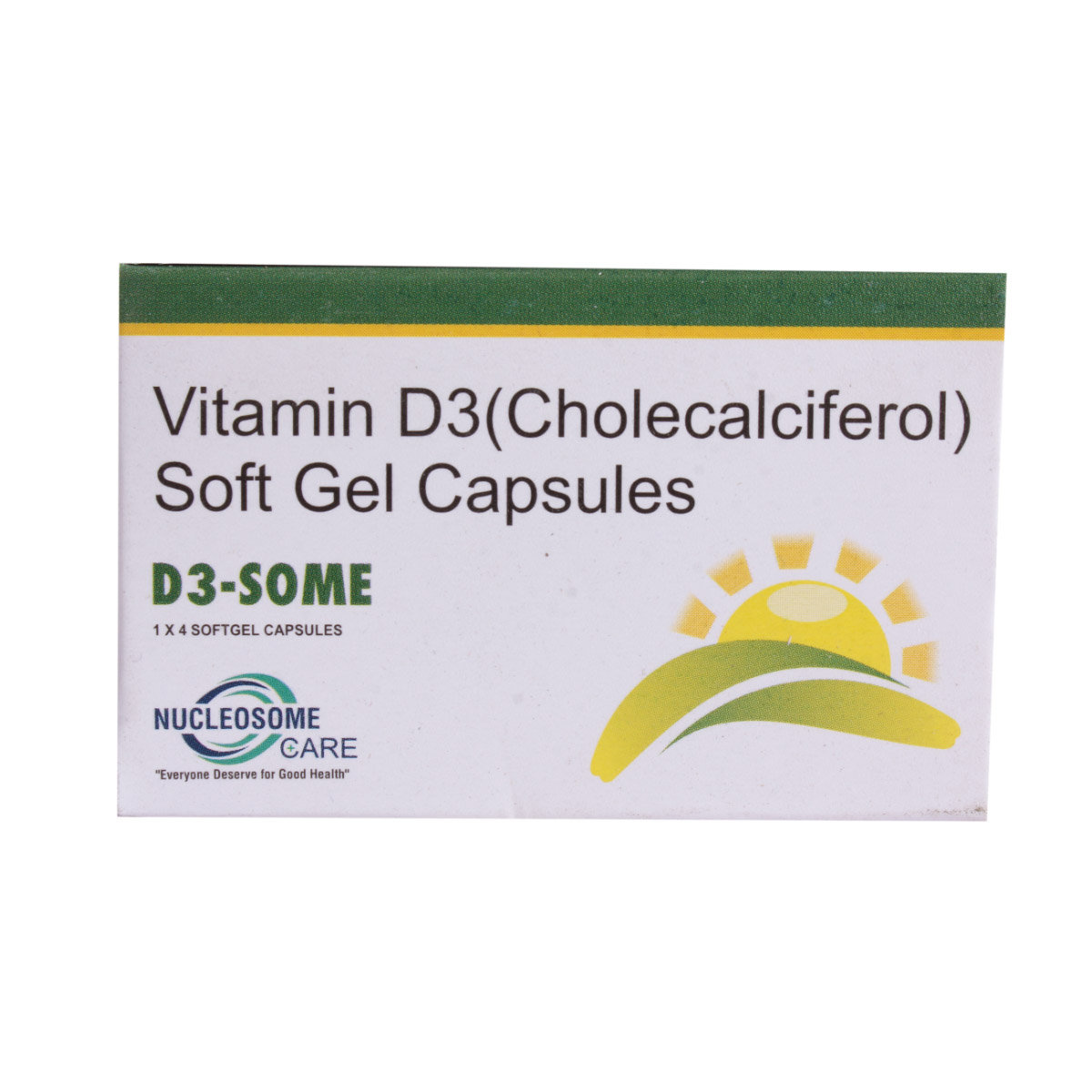 D3-Some 60K Softgel Capsule 4's, Pack of 4 D3-Some 60K Softgel Capsule 4's, Pack of 4