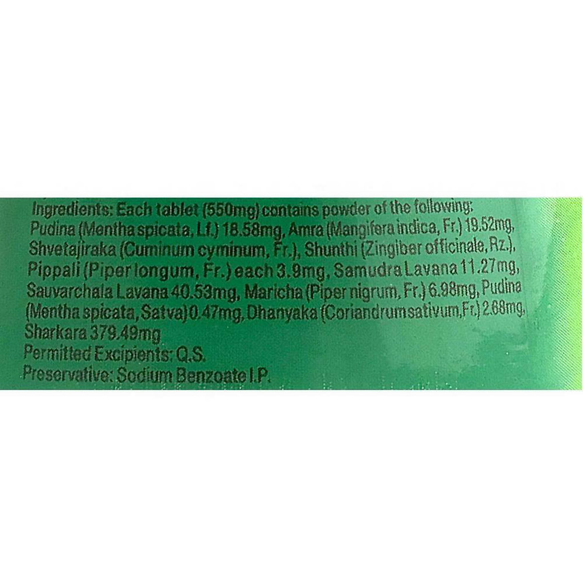 Dabur Hajmola Pudina, 120 Tablets, Pack of 1 Dabur Hajmola Pudina, 120 Tablets, Pack of 1