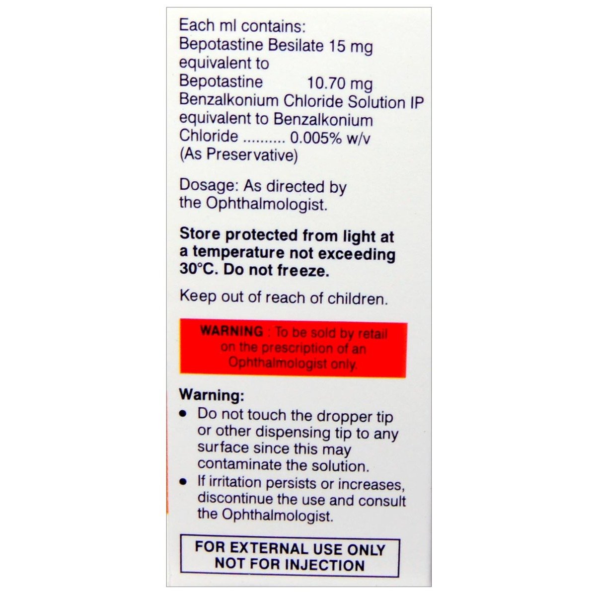 Dabfit Eye Drops 5 ml, Pack of 1 Eye Drops Dabfit Eye Drops 5 ml, Pack of 1 Eye Drops