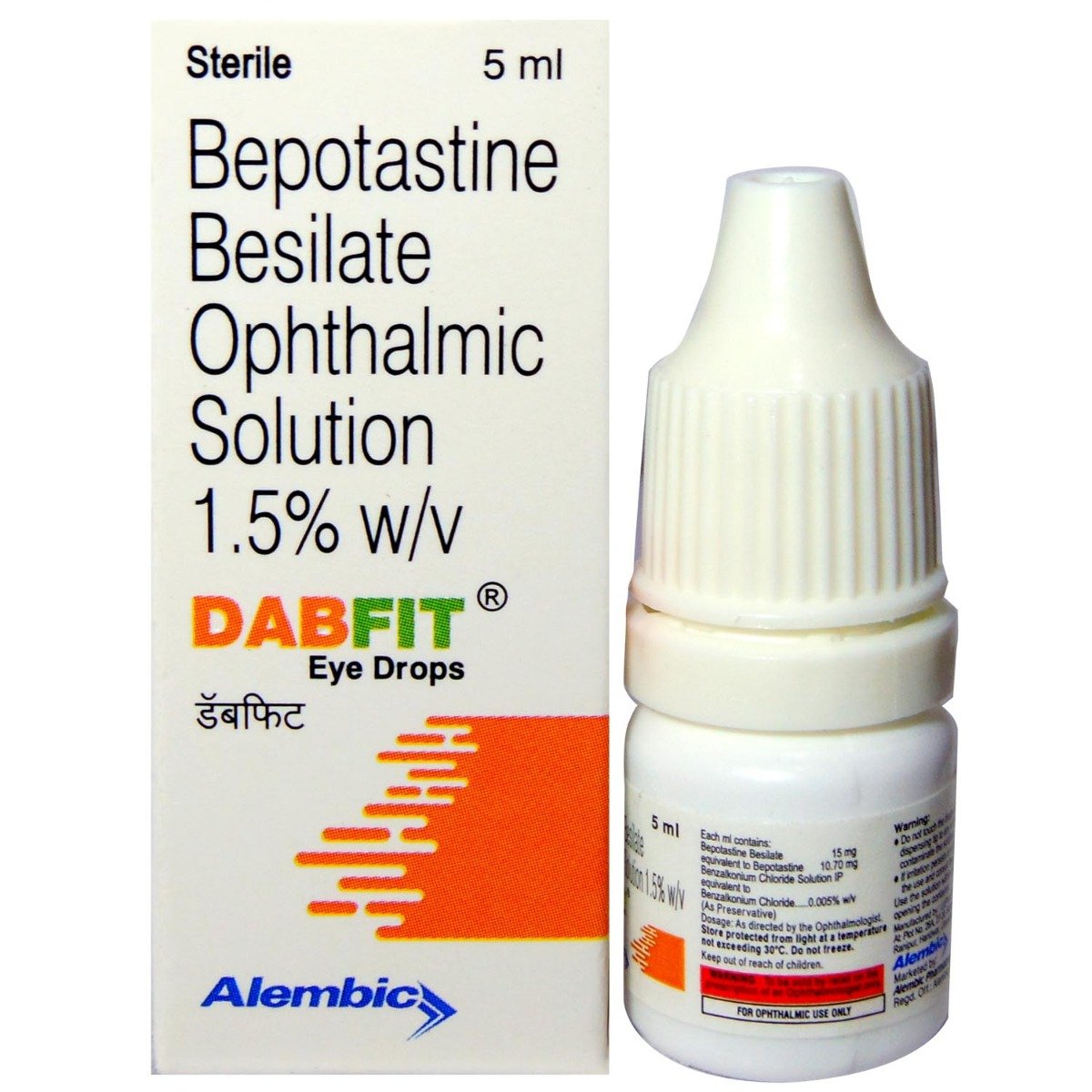 Dabfit Eye Drops 5 ml, Pack of 1 Eye Drops Dabfit Eye Drops 5 ml, Pack of 1 Eye Drops