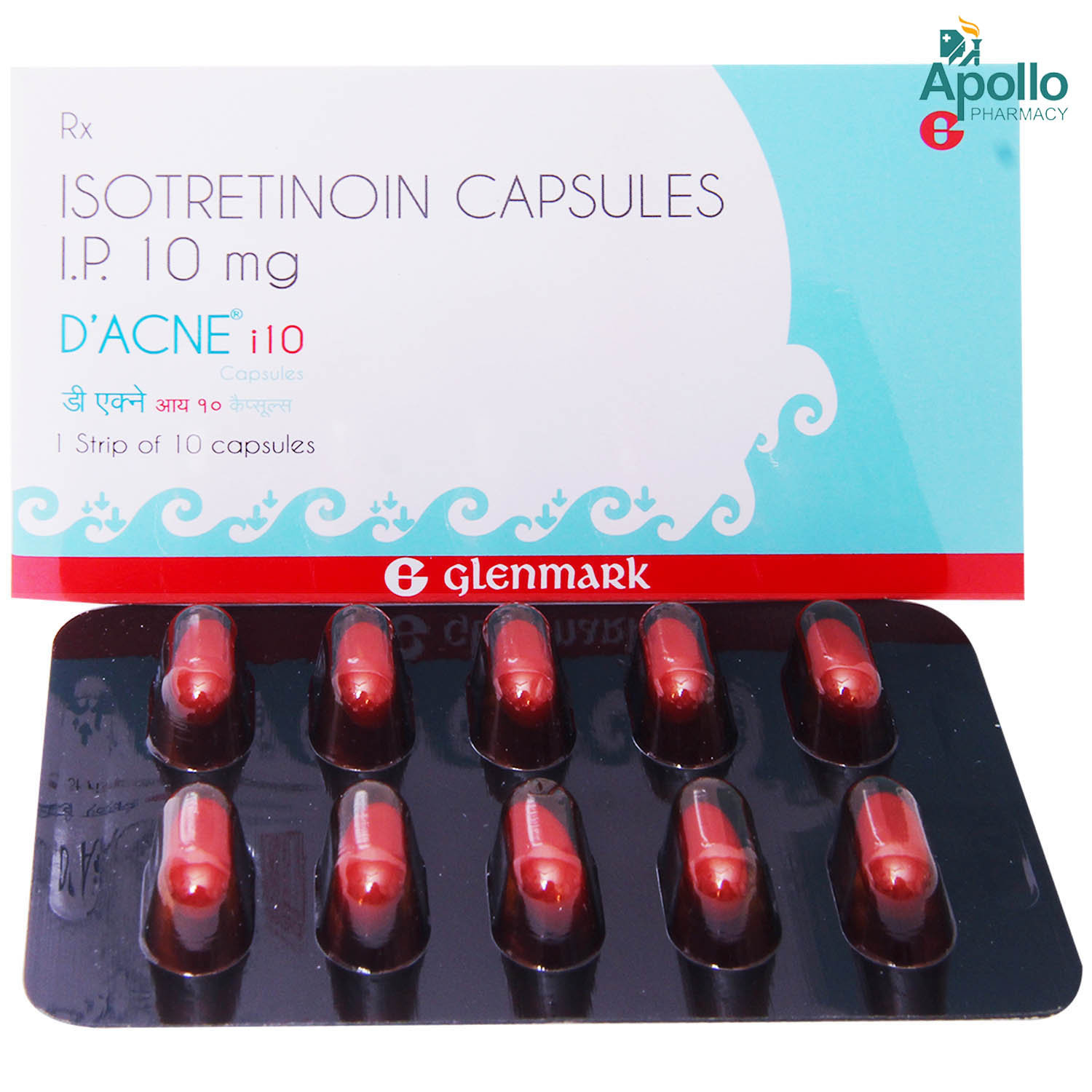 D'Acne I 10 Capsule 10's, Pack of 10 CAPSULES D'Acne I 10 Capsule 10's, Pack of 10 CAPSULES