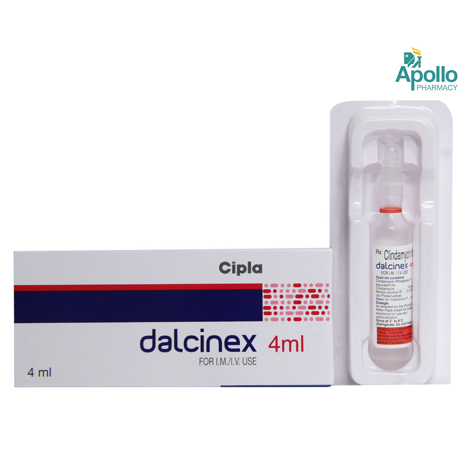 Dalcinex 600 mg Injection 4 ml, Pack of 1 Injection Dalcinex 600 mg Injection 4 ml, Pack of 1 Injection
