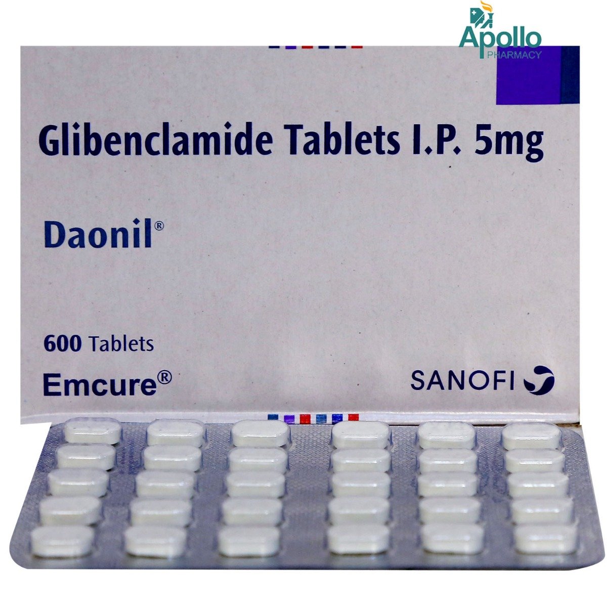 Daonil Tablet 30's, Pack of 30 TABLETS Daonil Tablet 30's, Pack of 30 TABLETS