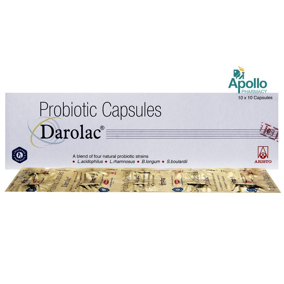 Darolac Capsule 10's, Pack of 10 Darolac Capsule 10's, Pack of 10