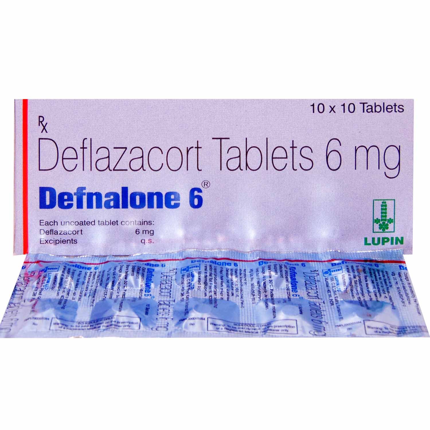 Defnalone 6 mg Tablet 10's, Pack of 10 TabletS Defnalone 6 mg Tablet 10's, Pack of 10 TabletS
