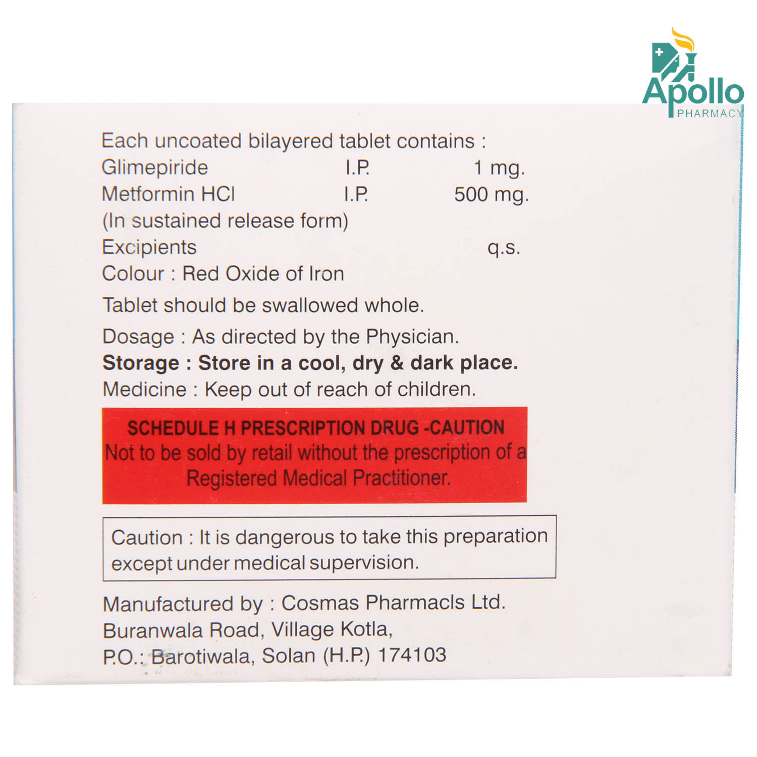 Defmet-G1 Tablet 10's, Pack of 10 TABLETS Defmet-G1 Tablet 10's, Pack of 10 TABLETS