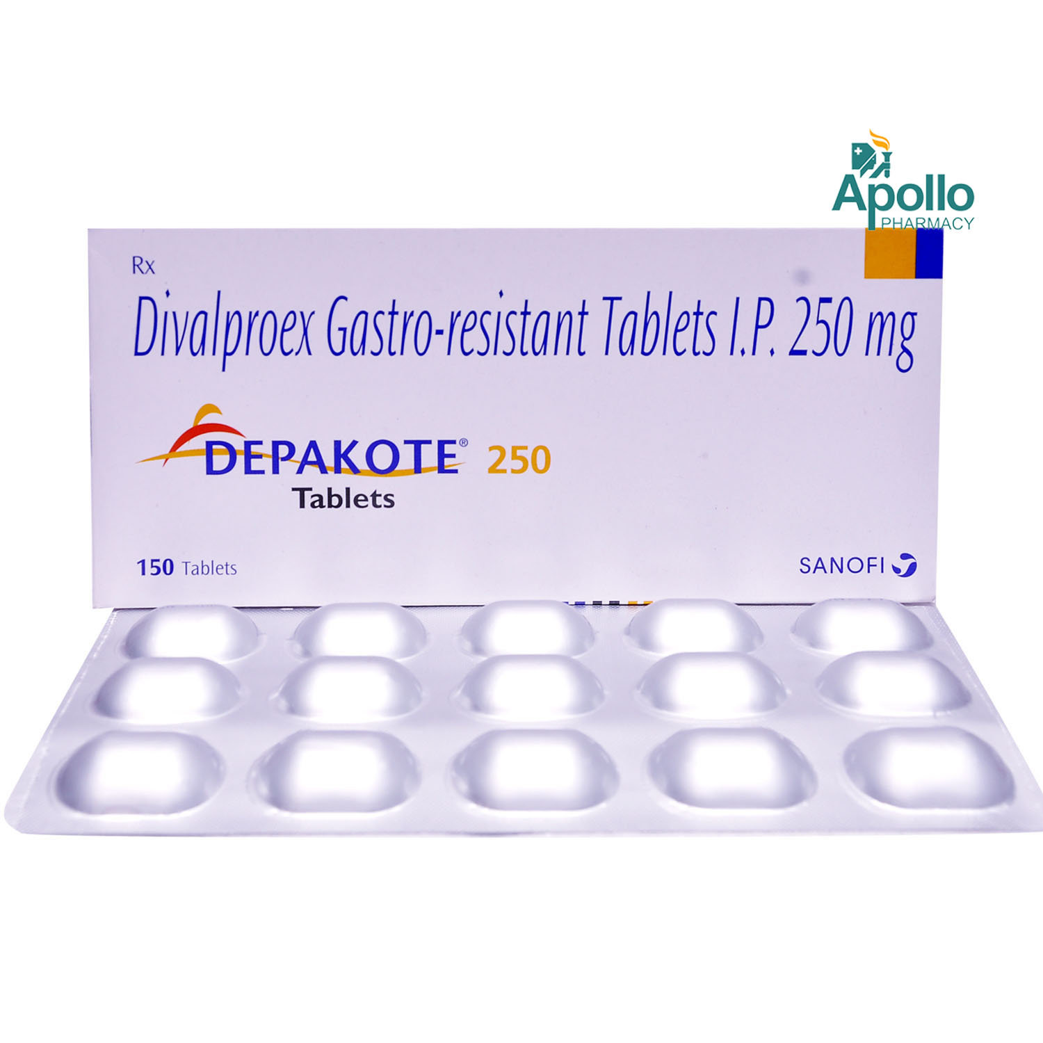 Depakote 250 Tablet 15's, Pack of 15 TABLETS Depakote 250 Tablet 15's, Pack of 15 TABLETS