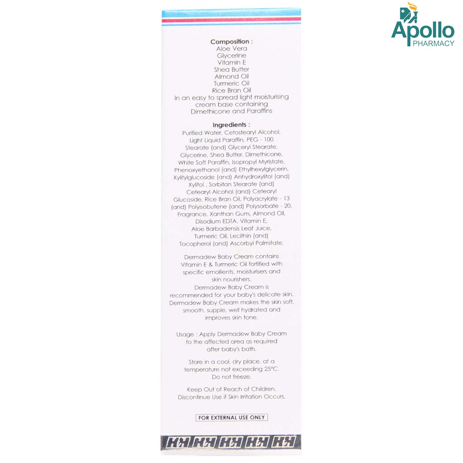 Dermadew Baby Cream 80 gm, Pack of 1 Dermadew Baby Cream 80 gm, Pack of 1