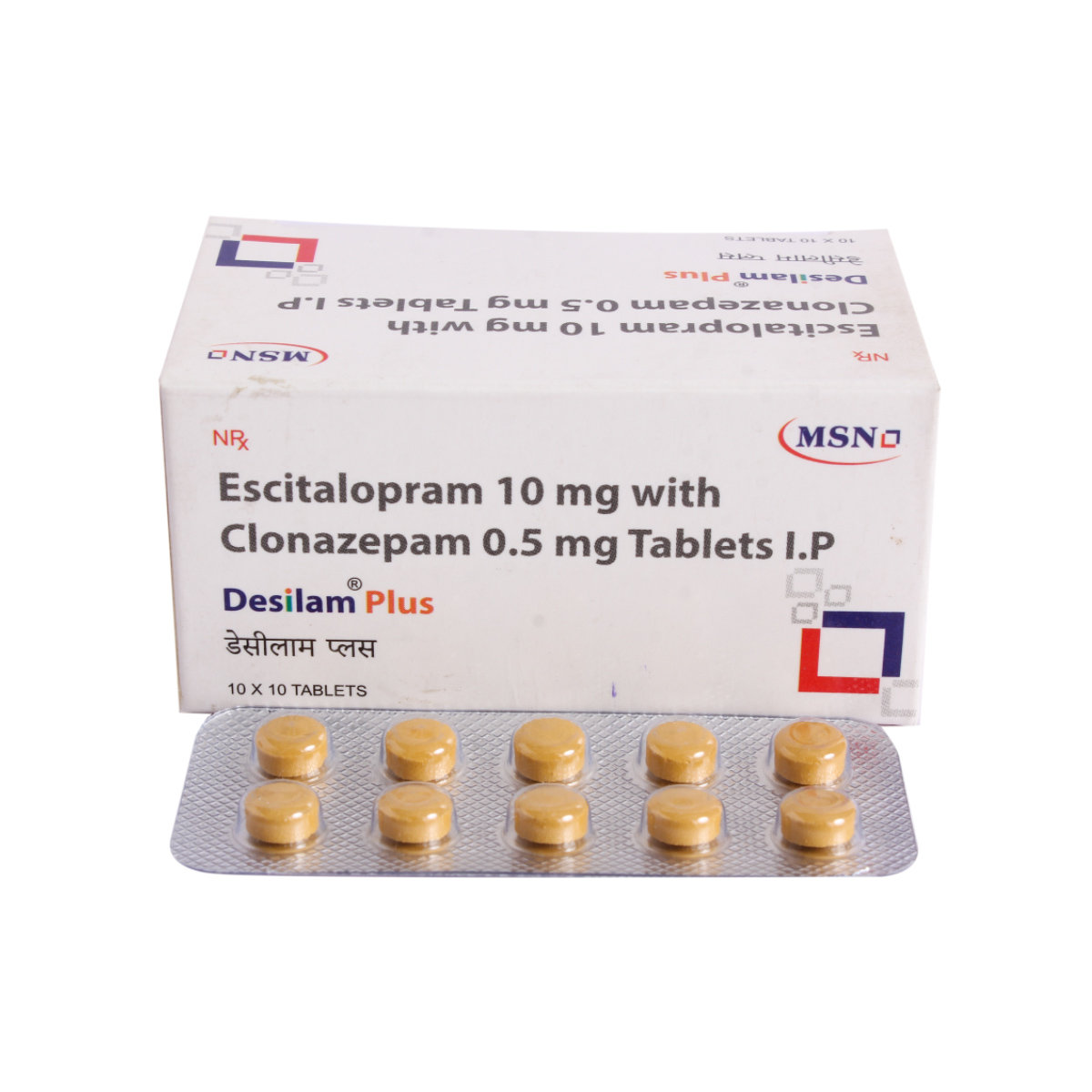 DESILAM PLUS TABLET, Pack of 10 TabletS DESILAM PLUS TABLET, Pack of 10 TabletS