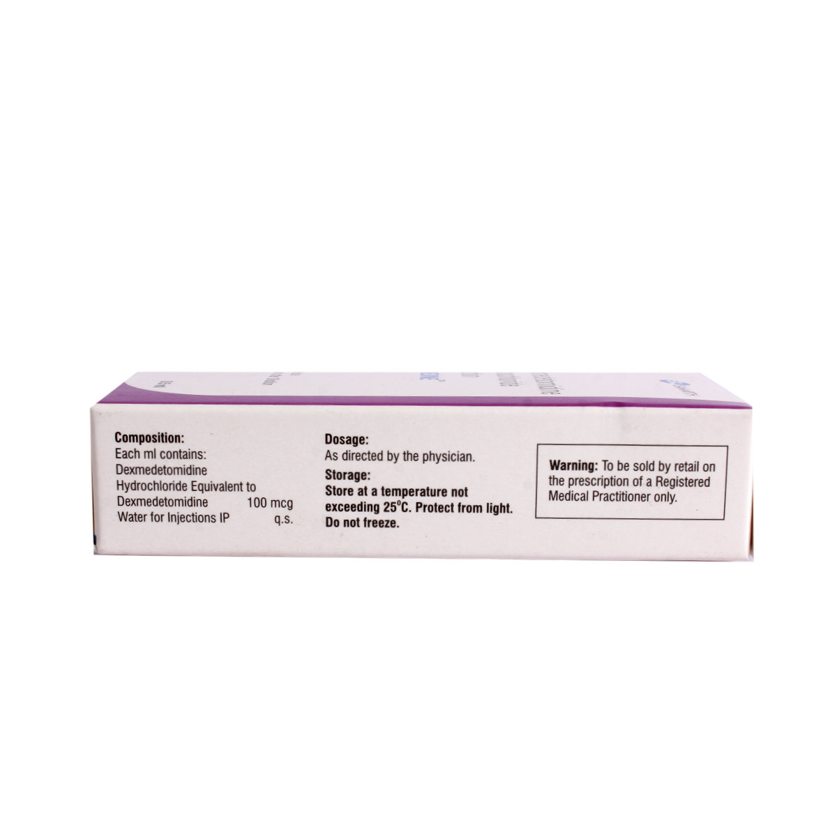 Dexmedine Injection 0.5ml, Pack of 1 Injection Dexmedine Injection 0.5ml, Pack of 1 Injection
