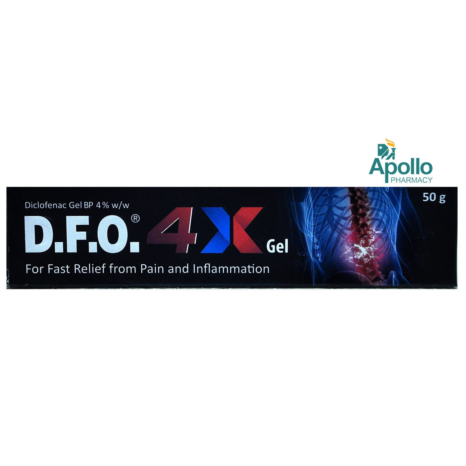 DFO 4X Gel 50 gm, Pack of 1 Gel DFO 4X Gel 50 gm, Pack of 1 Gel